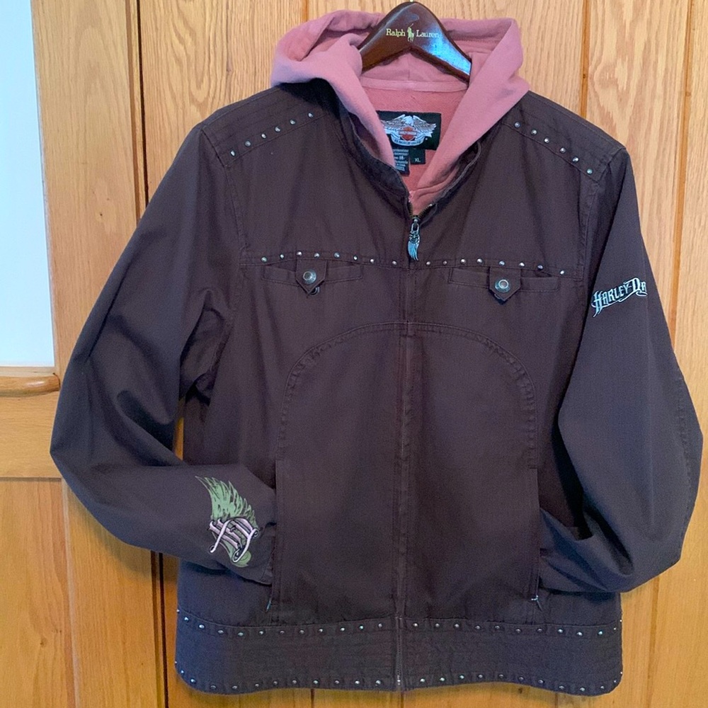Harley Davidson cotton jacket.